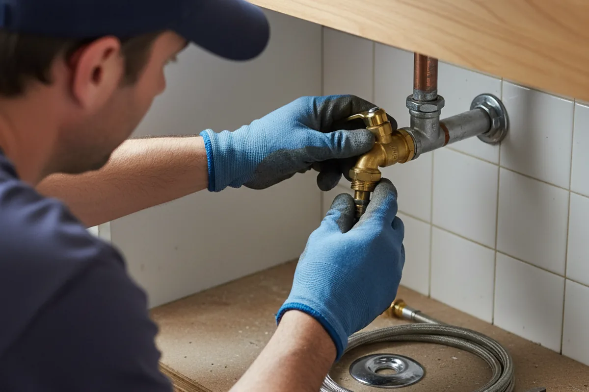 Shutoff valve and fitting work during Repiping in Lulu